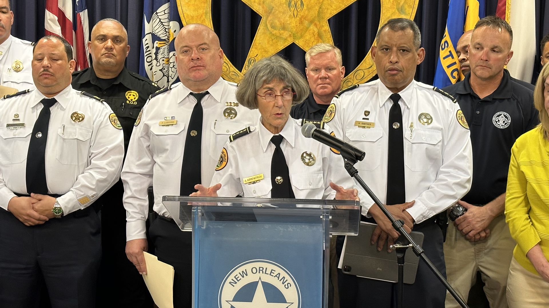 Anne kirkpatrick confirmed as new orleans new police chief axios new