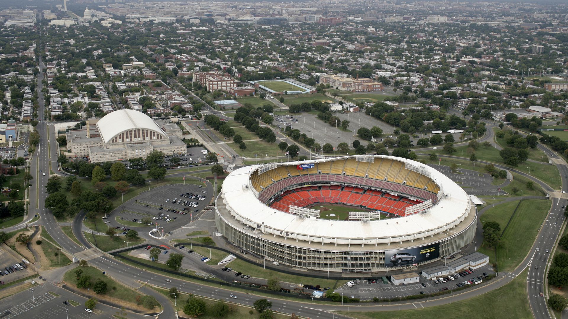 RFK Stadium aerial view