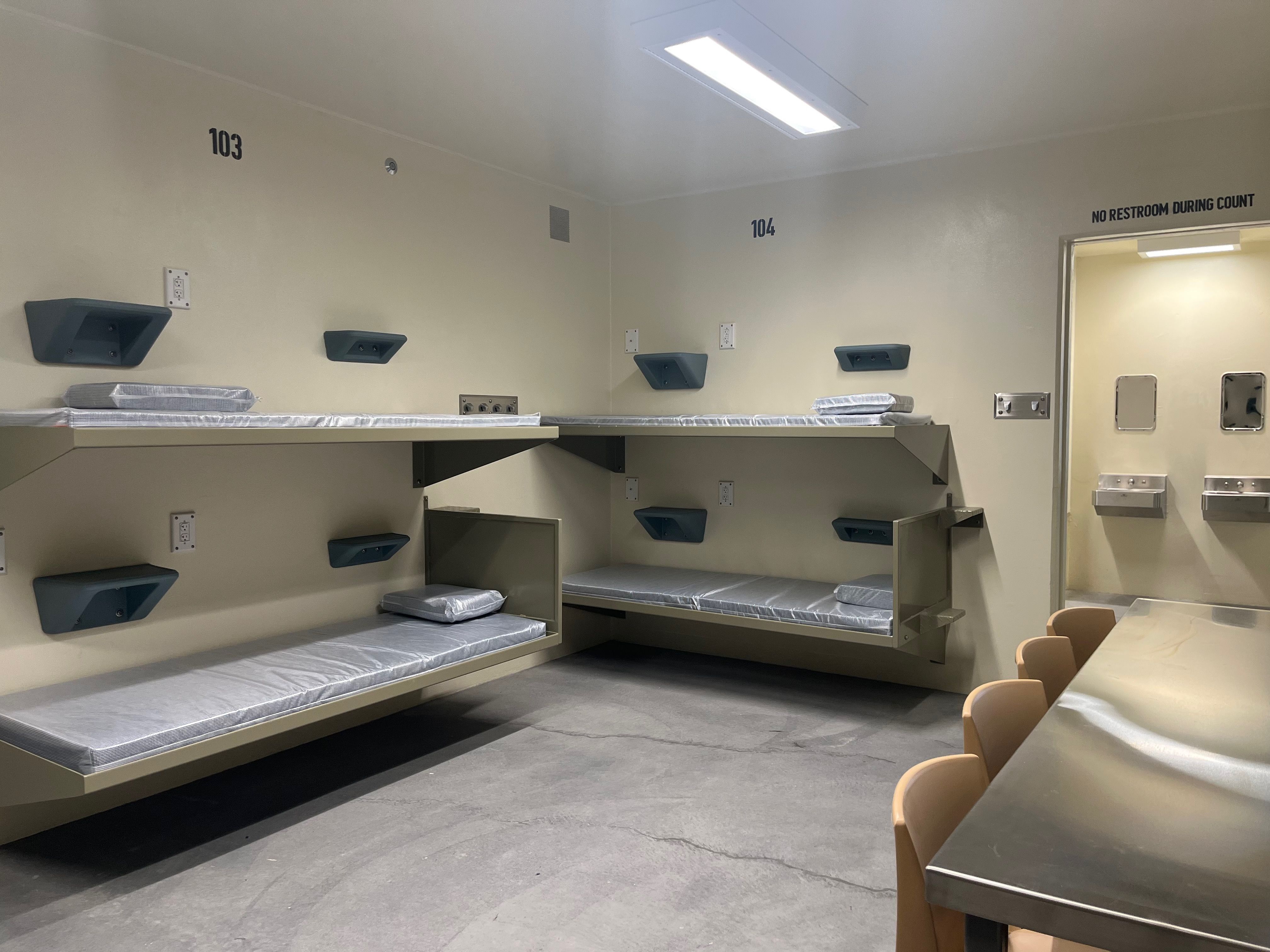 Utah state prison bunk beds.