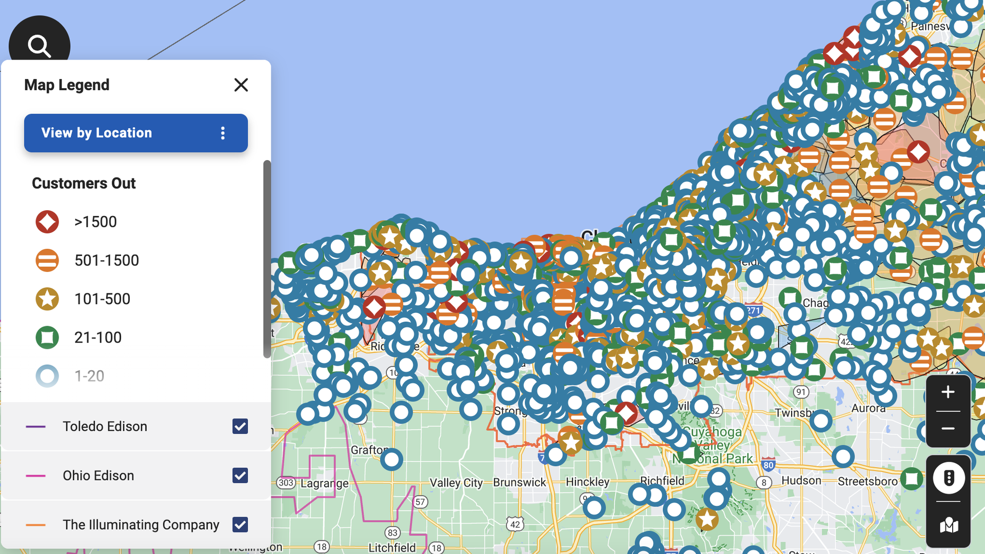Firstenergy some cleveland customers may not have power until aug 14
