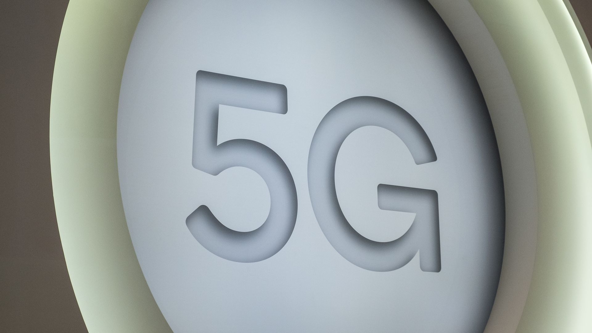 A large 5G logo
