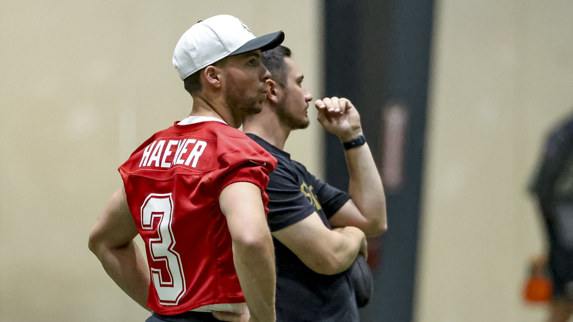 Saints QB Jake Haener sidelined after injury - Axios New Orleans