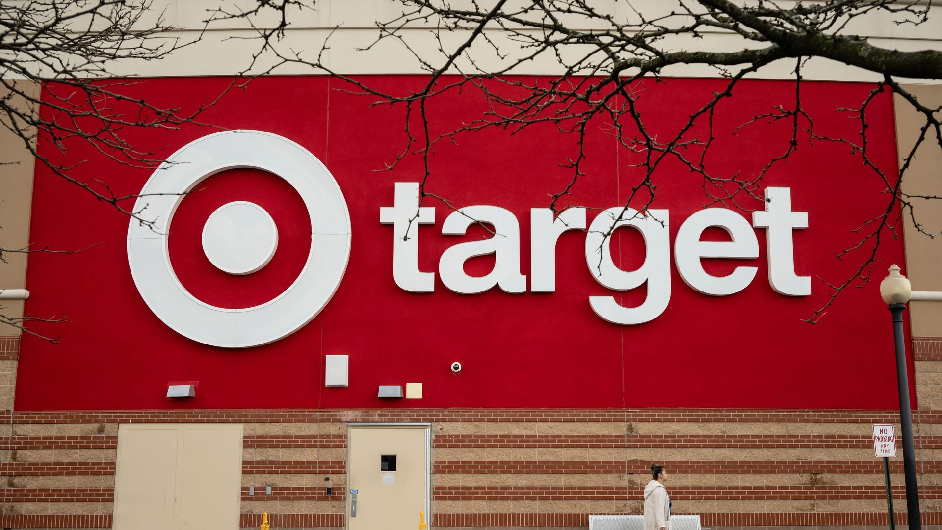 A Target store sign