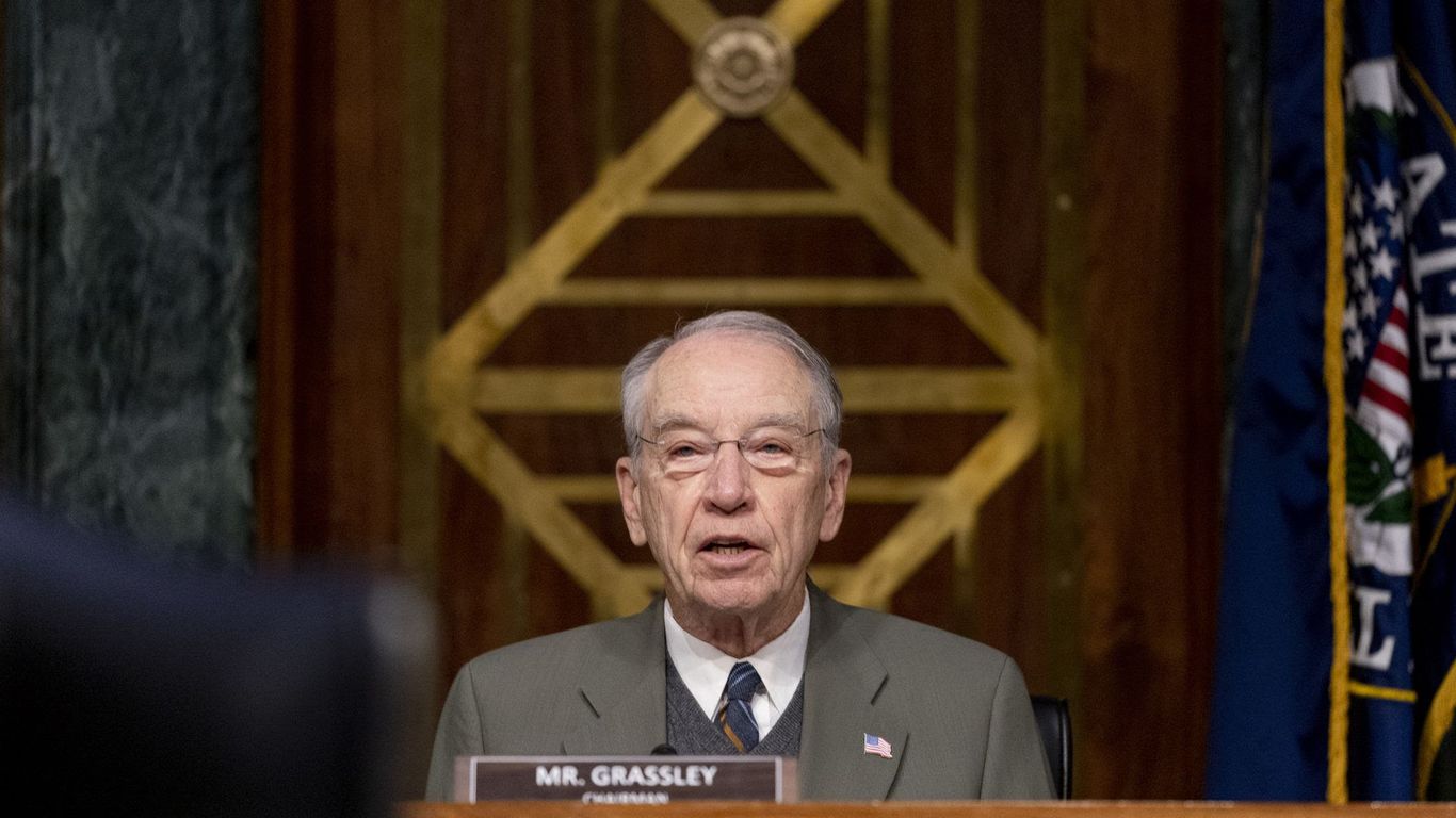 Chuck Grassley's post-Trump priorities