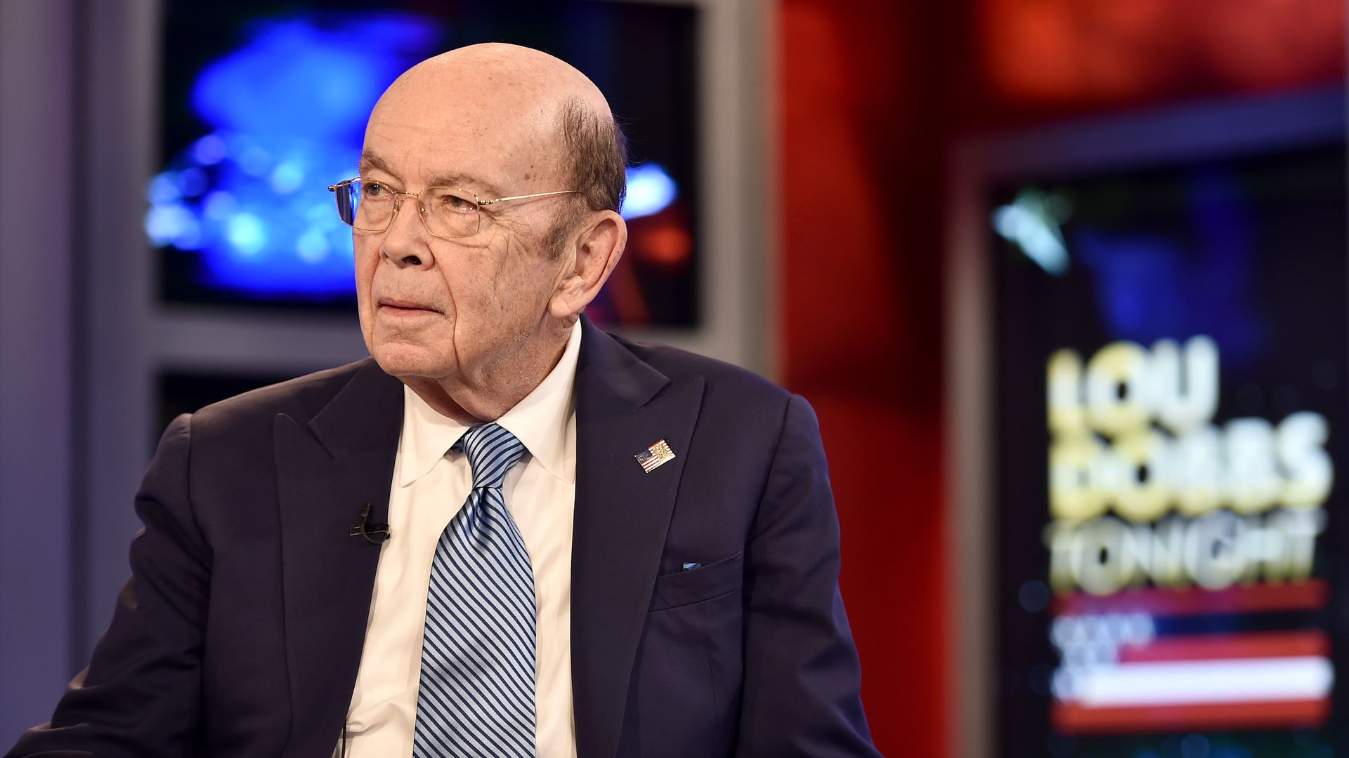 Secretary Of Commerce Wilbur Ross Visits 'Lou Dobbs Tonight