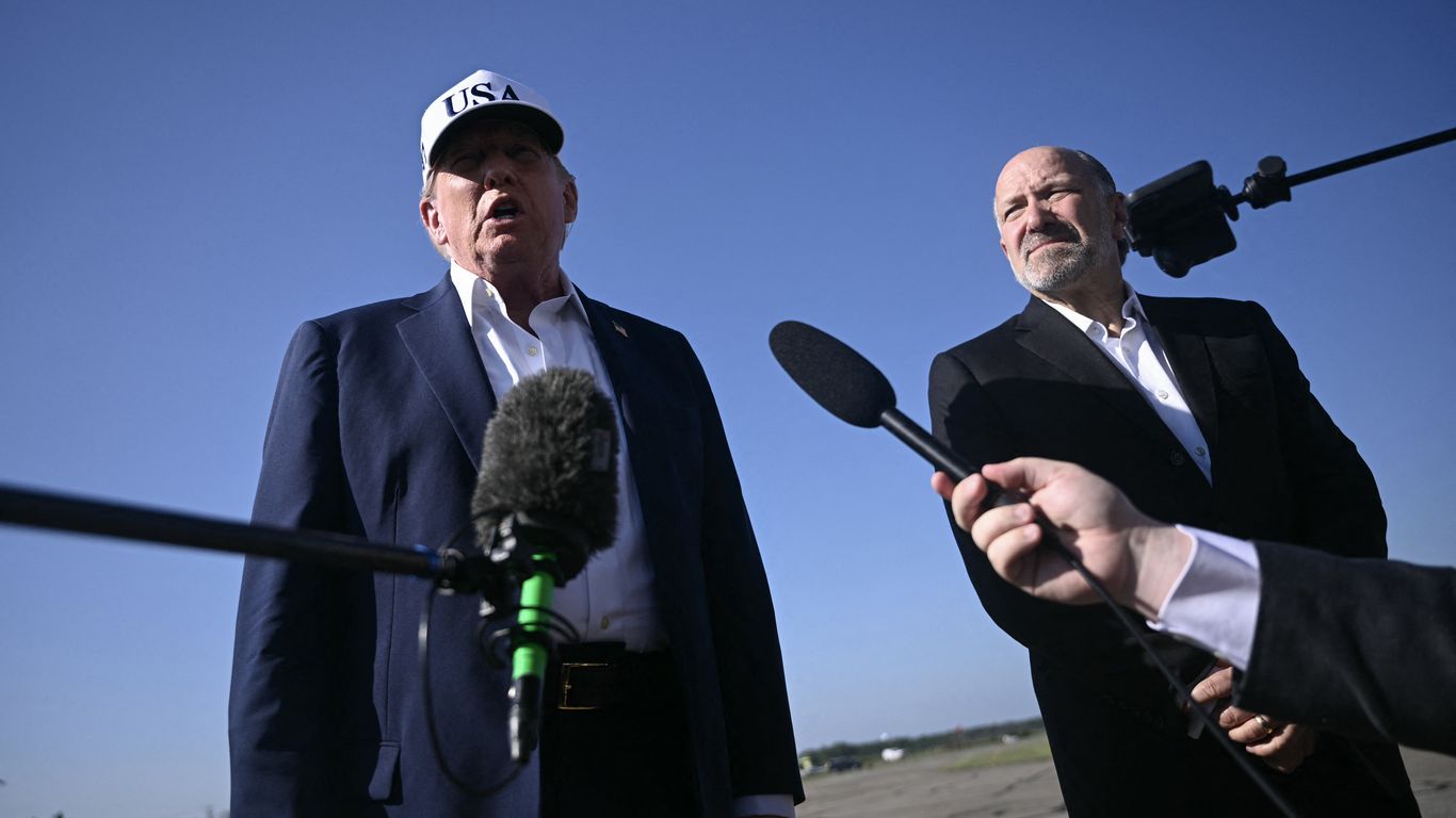 Trump owns the U.S. economy's performance now, Lutnick says
