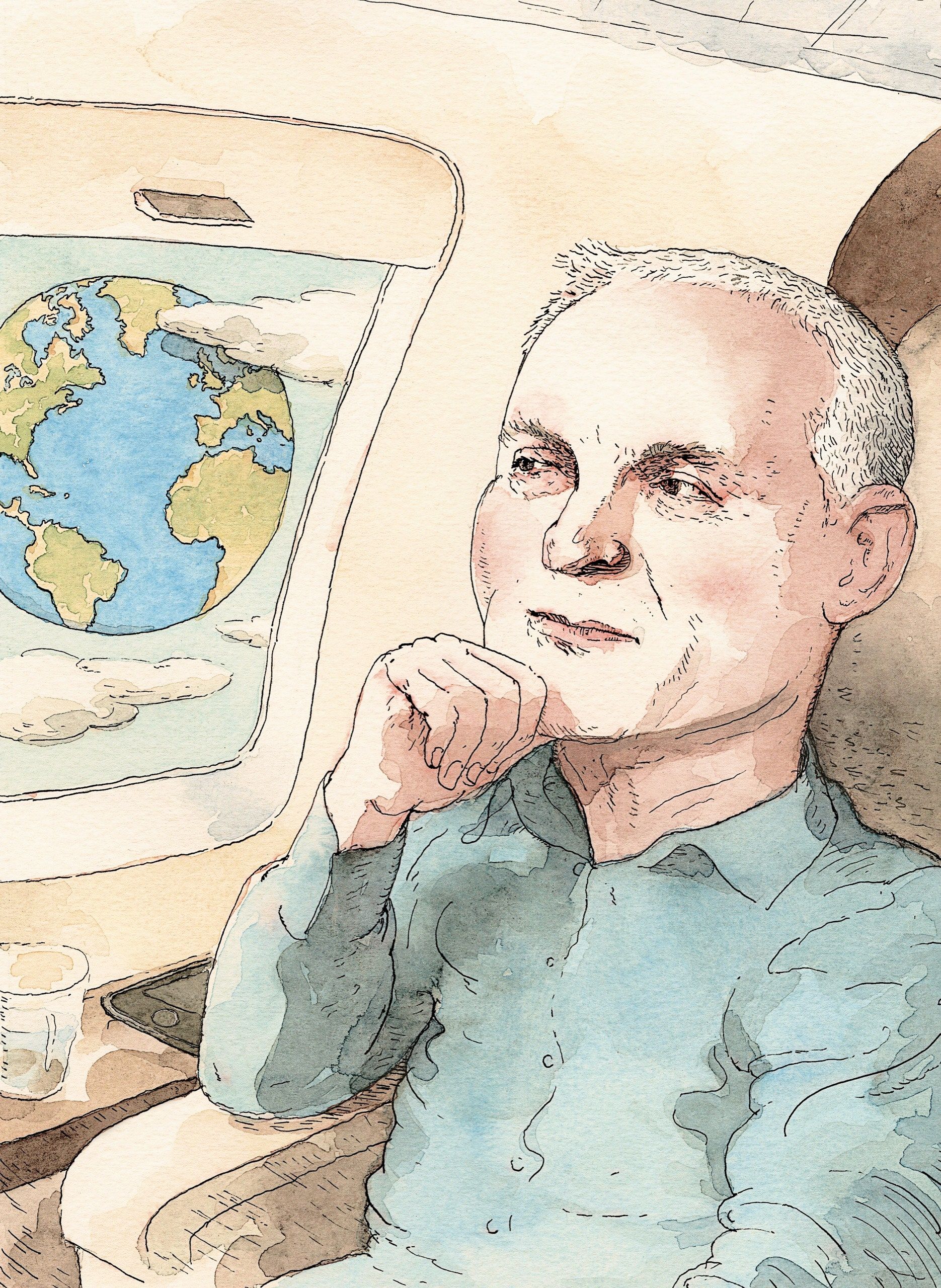 Cartoon of Ari Emanuel