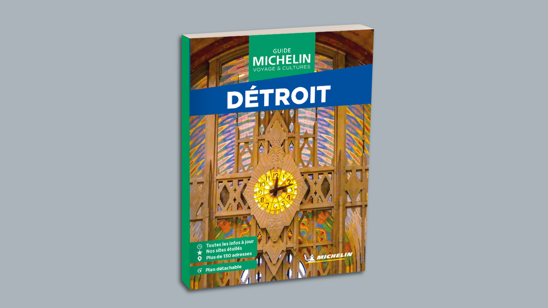 A copy of Detroit's first Michelin Green Guide