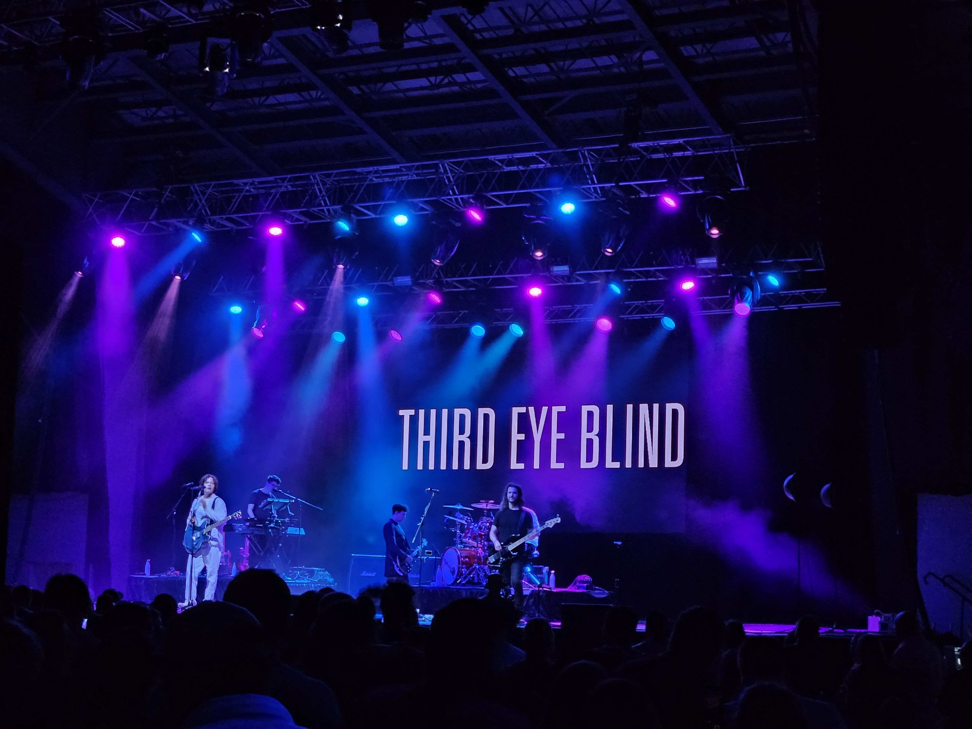 Third Eye Blind performs on stage.