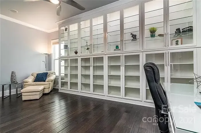Curtis Samuel's new Charlotte home office
