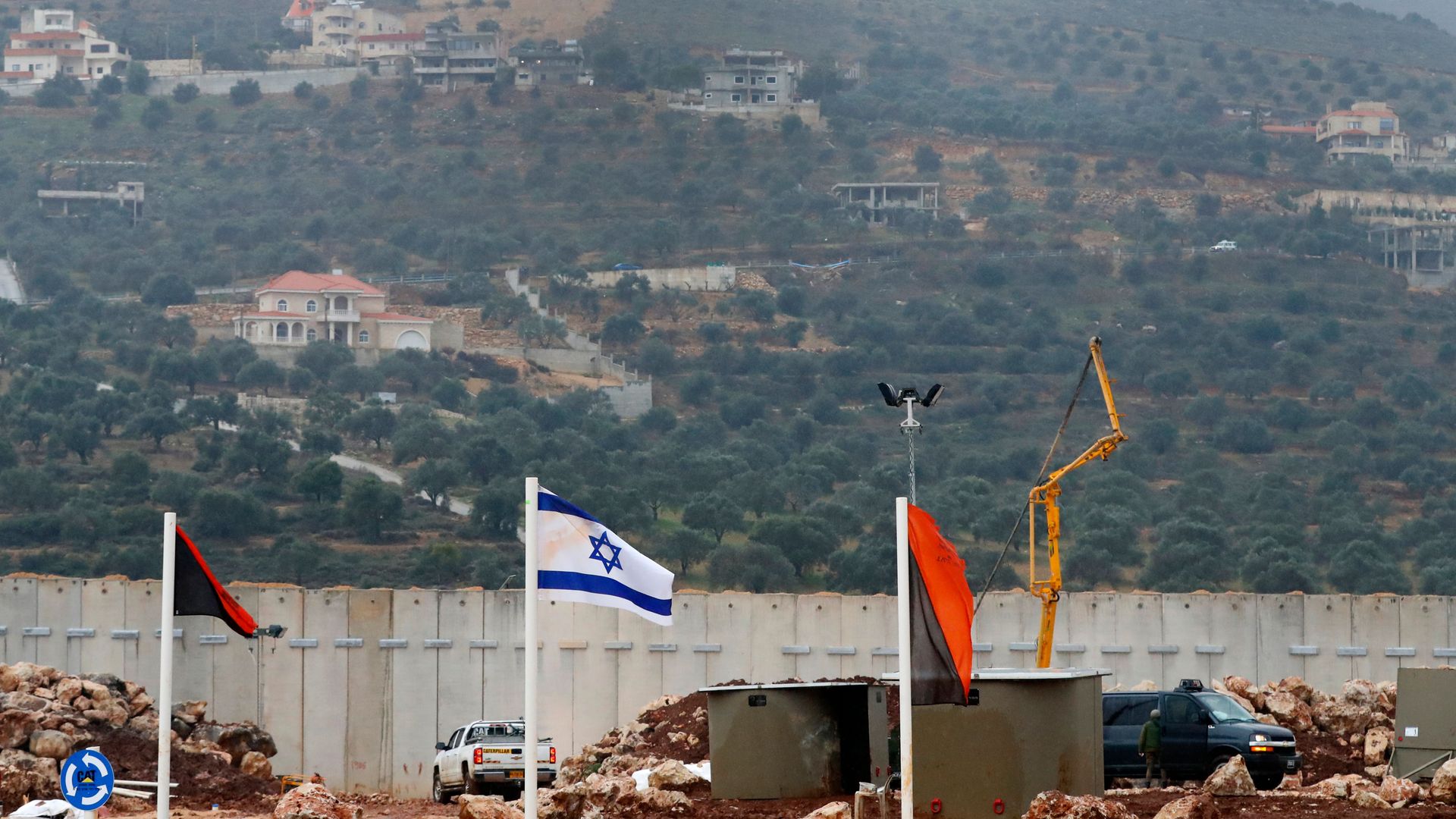 Israel border with Lebanon