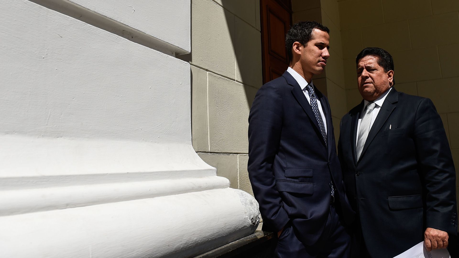 Edgar Zambrano with Juan Guiado