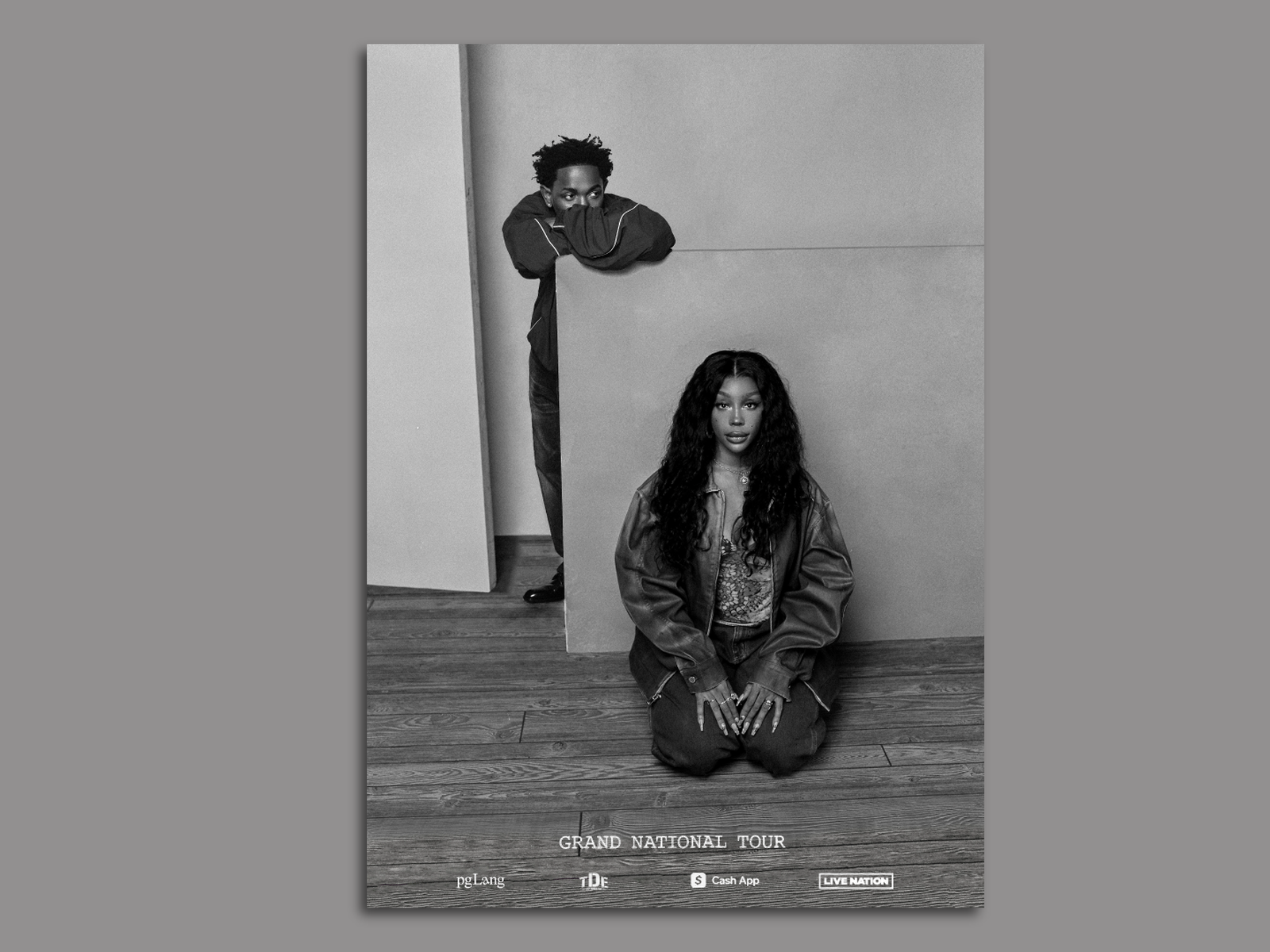 Kendrick Lamar and SZA 