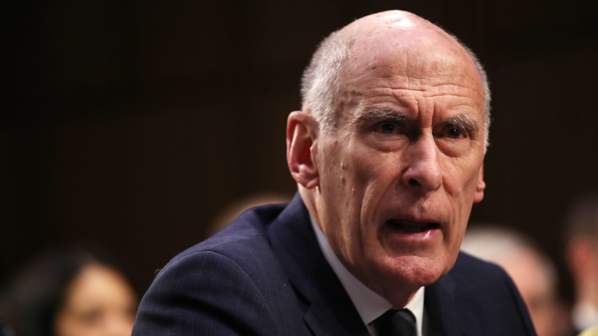 Daniel Coats, director of National Intelligence, arrives for a Senate (Select) Intelligence Committee hearing January 29, 2019 in Washington DC. 