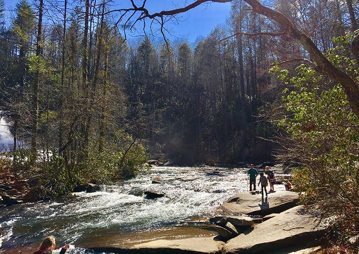 waterfall-hike-near-charlotte