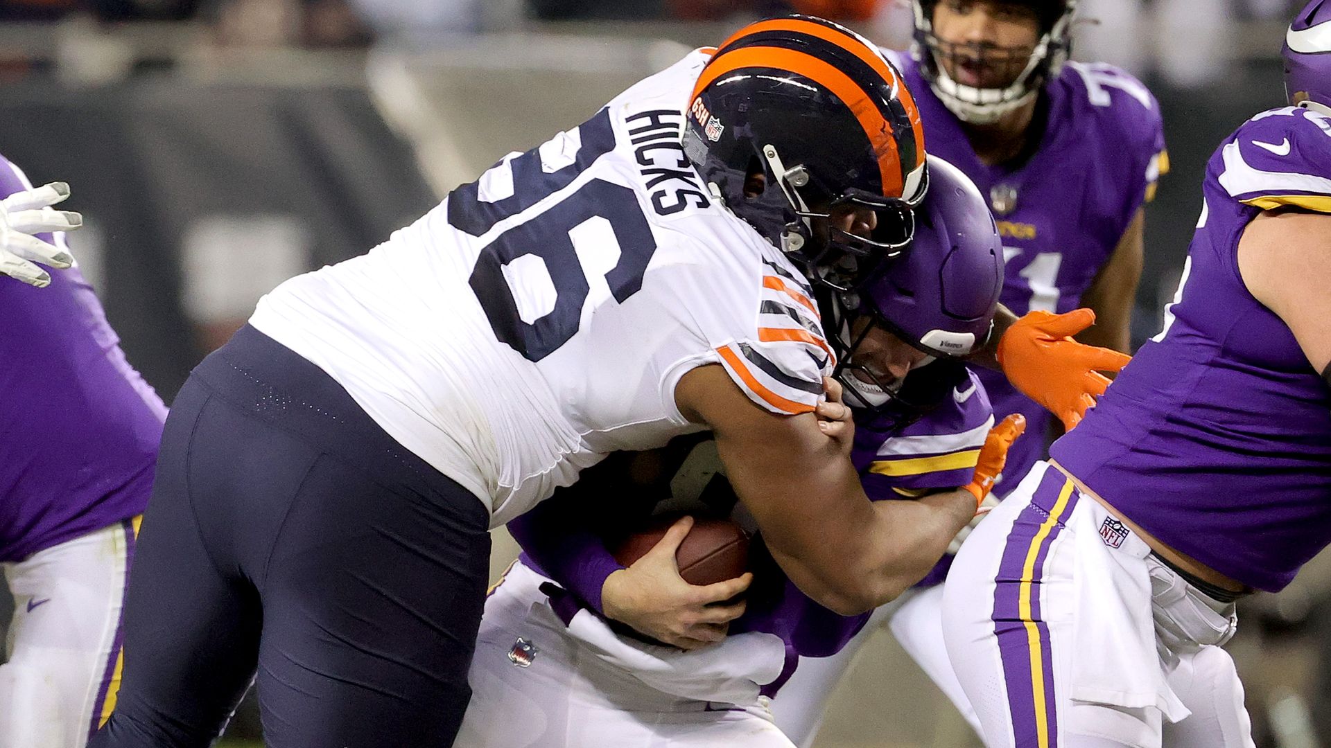 A photo of a football play.