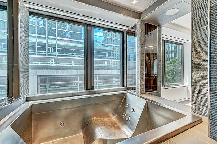 The Trust uptown's most expensive condo master bath
