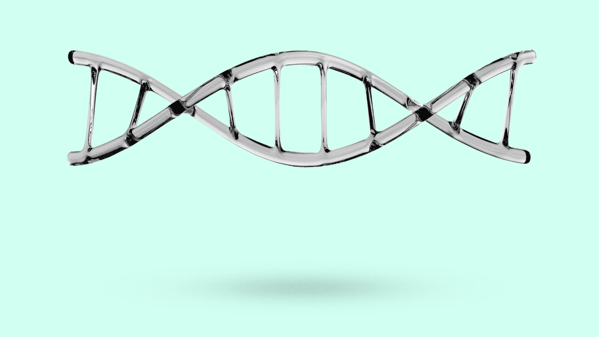 Illustration of gene bouncing up and down