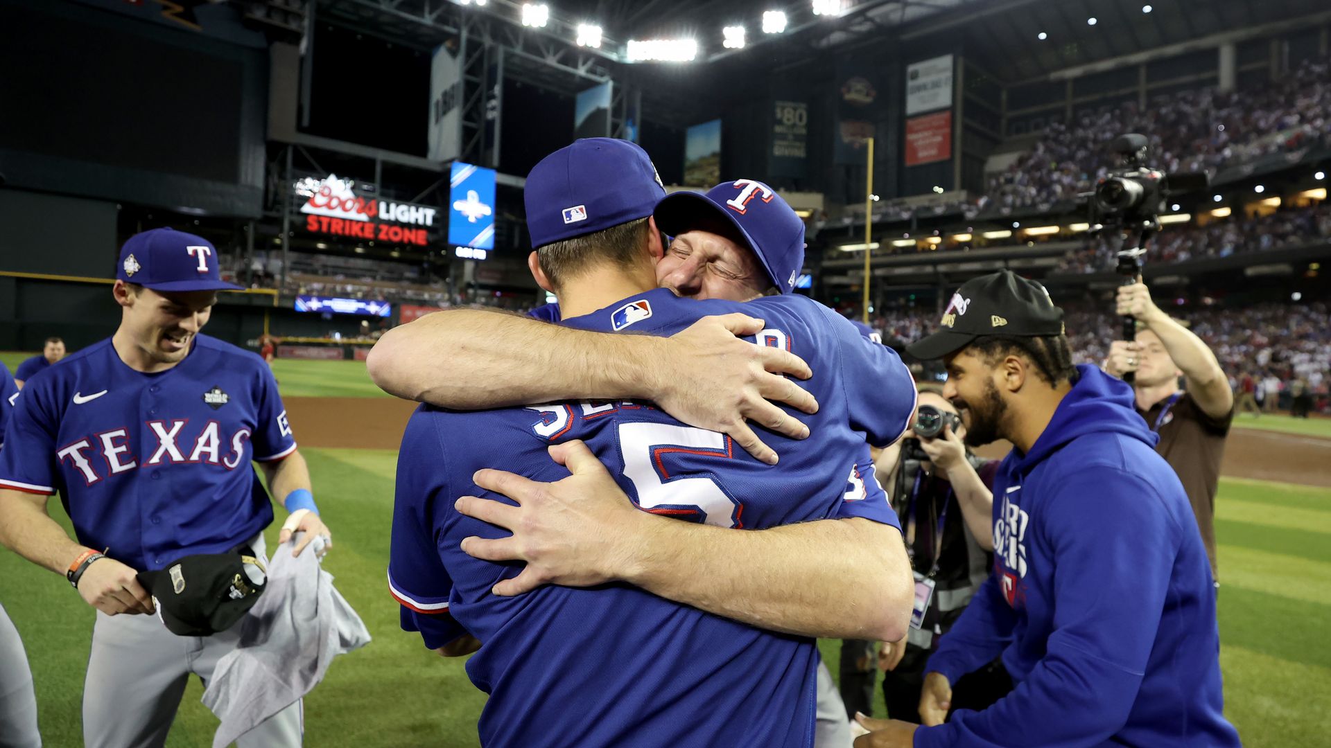 Texas Rangers win their first-ever World Series title, beating the