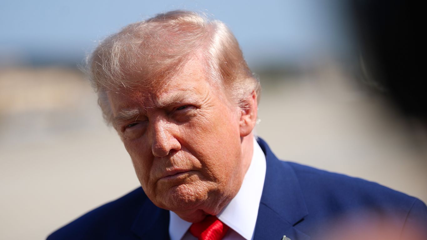 Trump to Axios: I'm ready for "strong military action" if  Iran talks fail