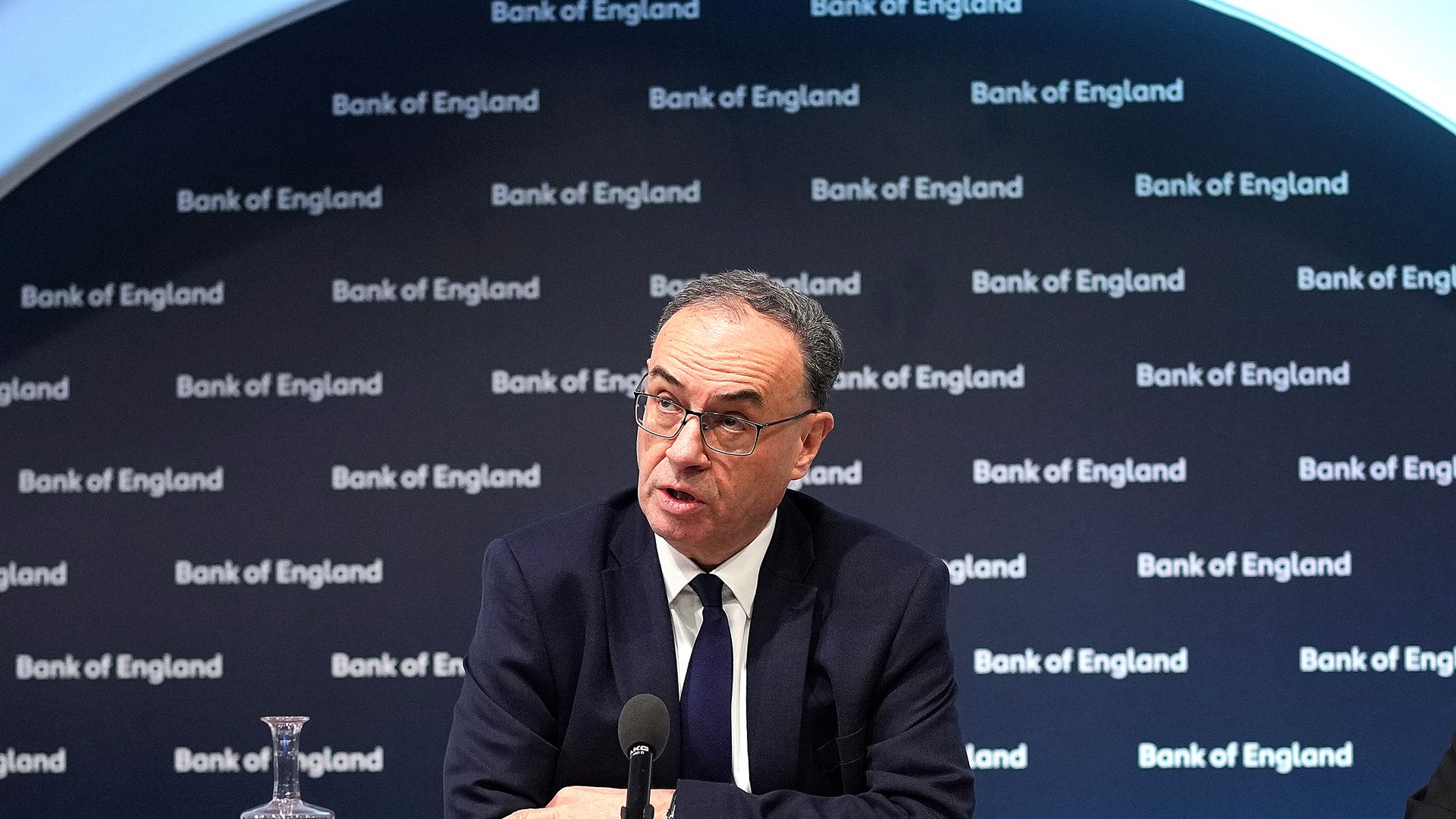 Bank of England governor Andrew Bailey