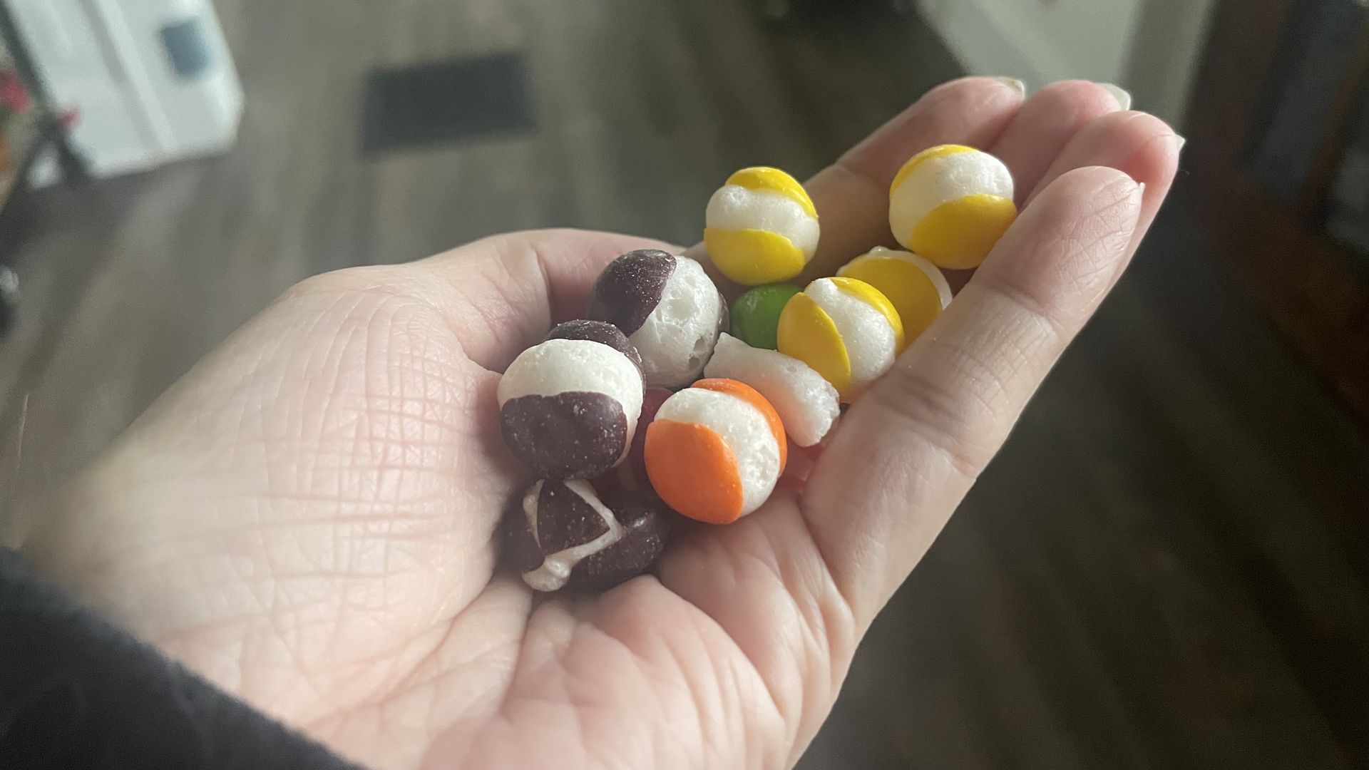 Freeze-dried Skittles
