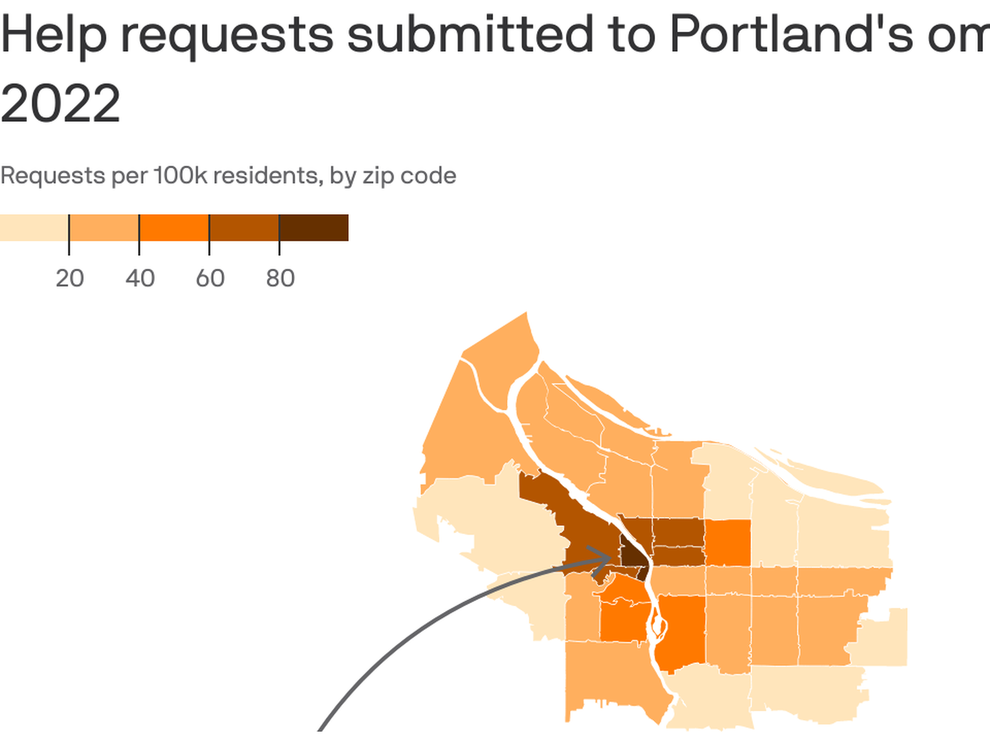 Complaints about Portland run from mundane to expensive - Axios Portland, image size:1440x1080
