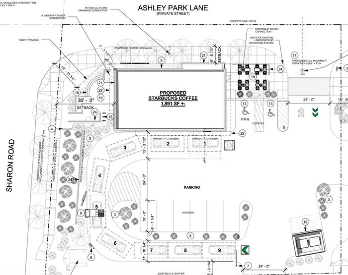 starbucks-site-plan