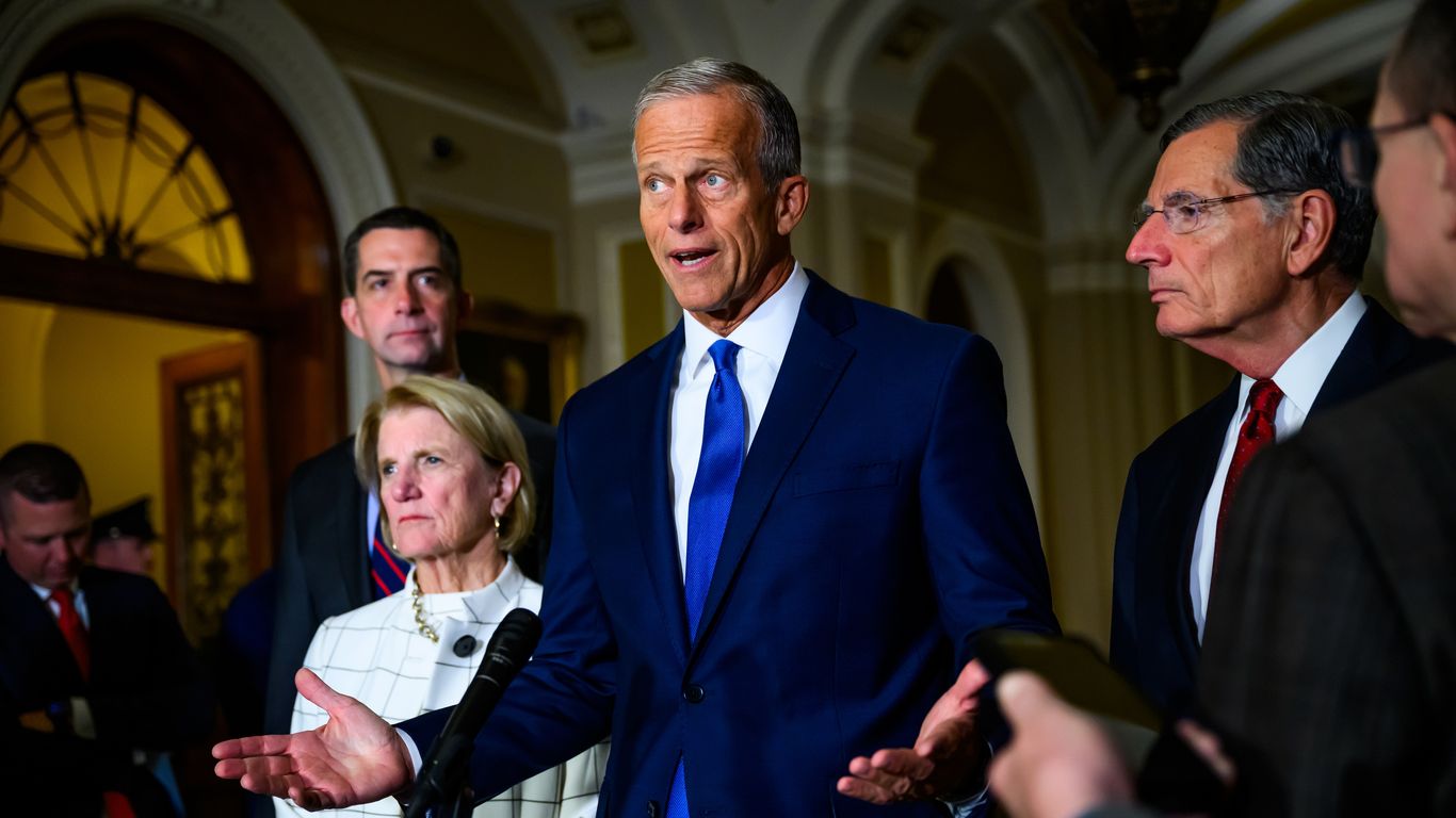 GOP senators endure painful week with little to show for it