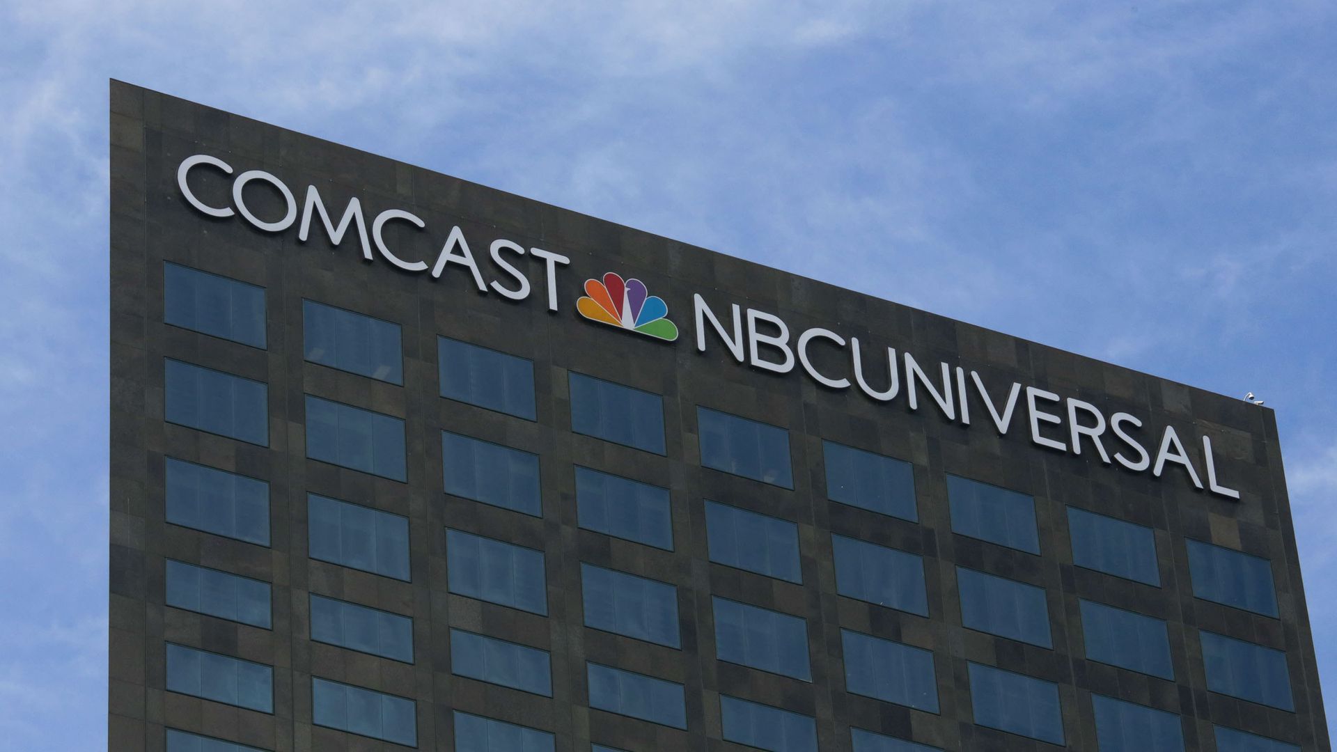 A Comcast NBC Universal building