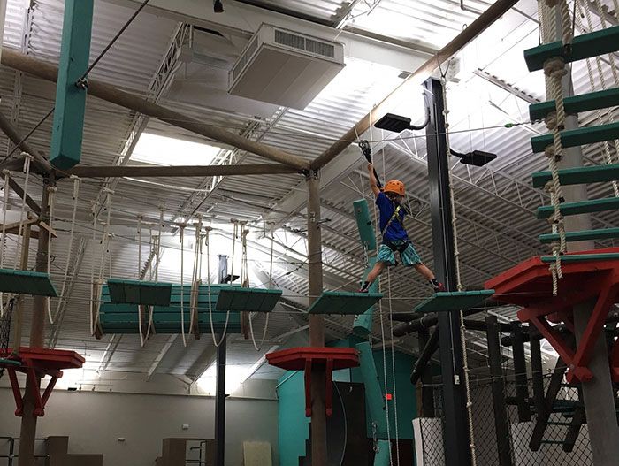 kenetic heights ropes course