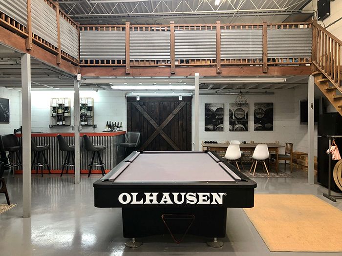 Cork Vault lounge area