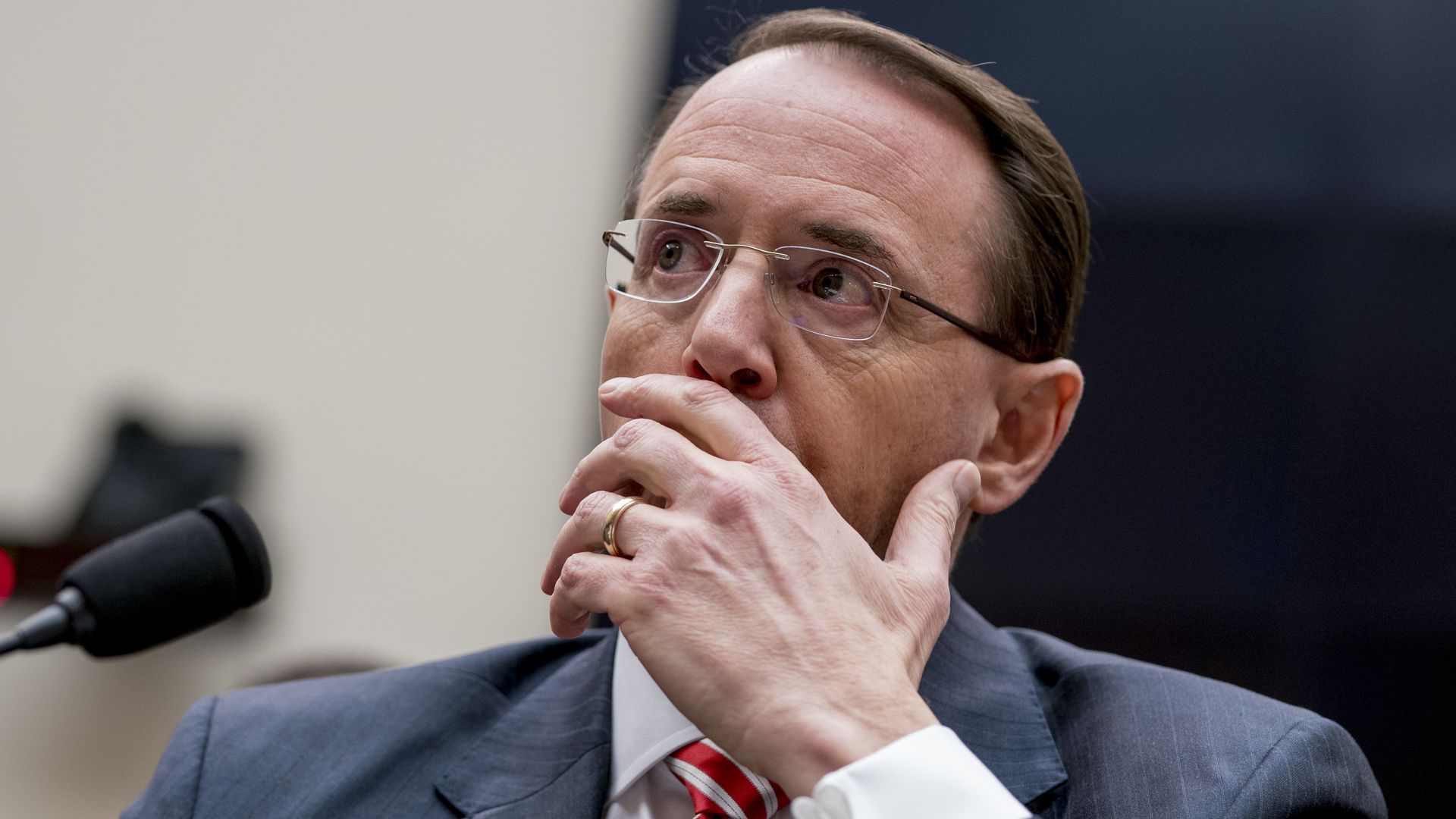 Deputy Attorney General Rod Rosenstein.