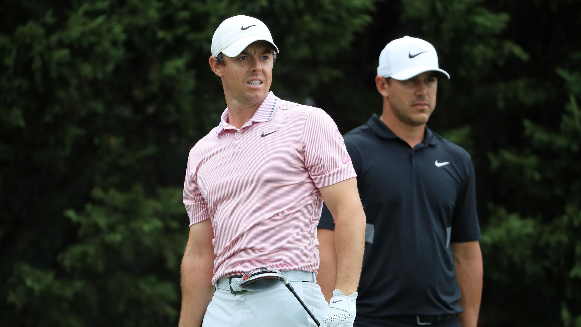 Rory McIlroy and Brooks Koepka