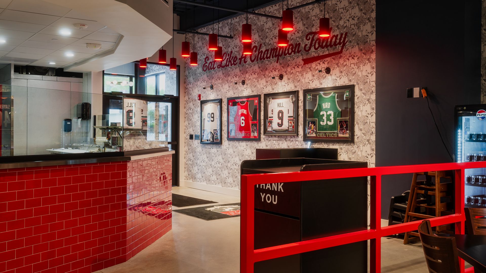 order counter at a restaurant