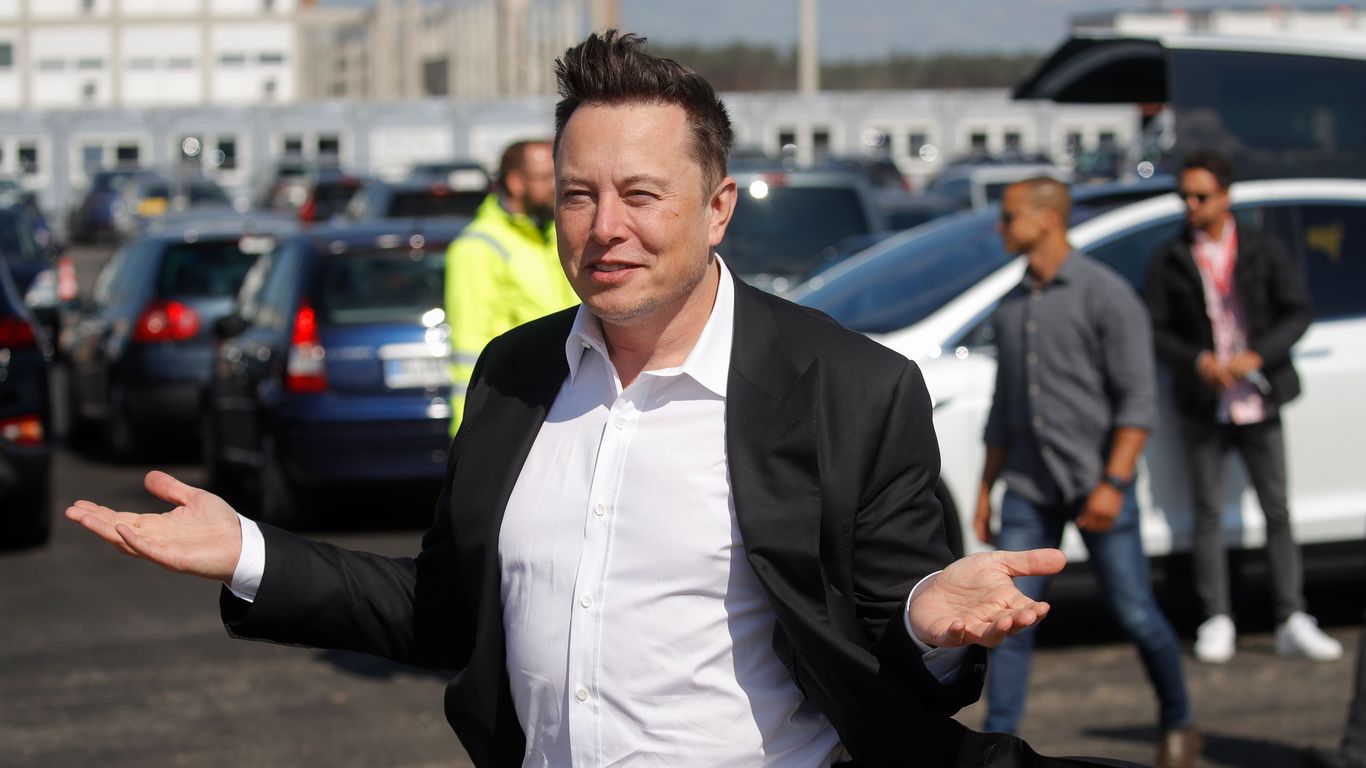 Tesla-Besitzer äußern sich mit Autoaufklebern zu Musks Rolle in der ...