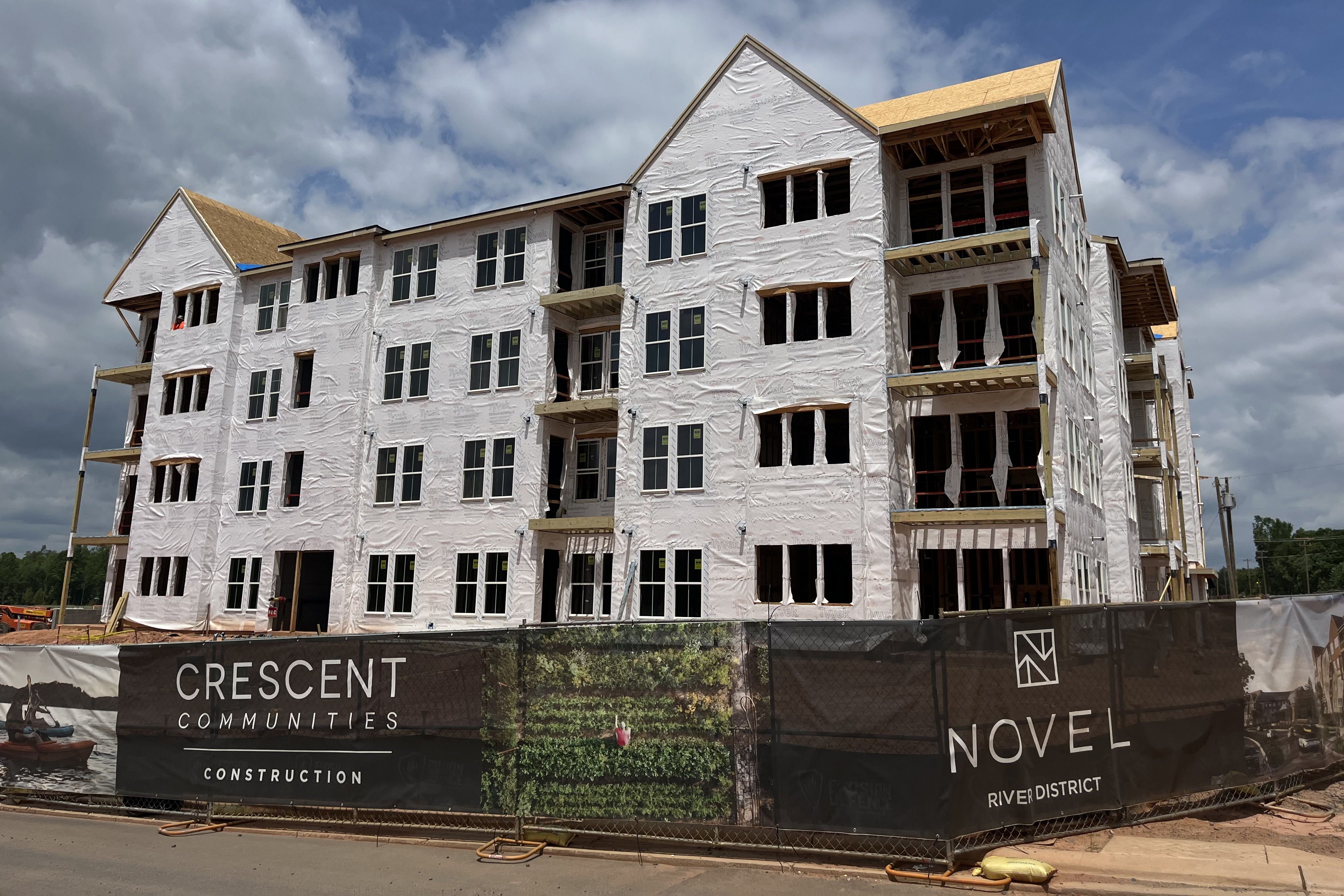 Under-construction apartments