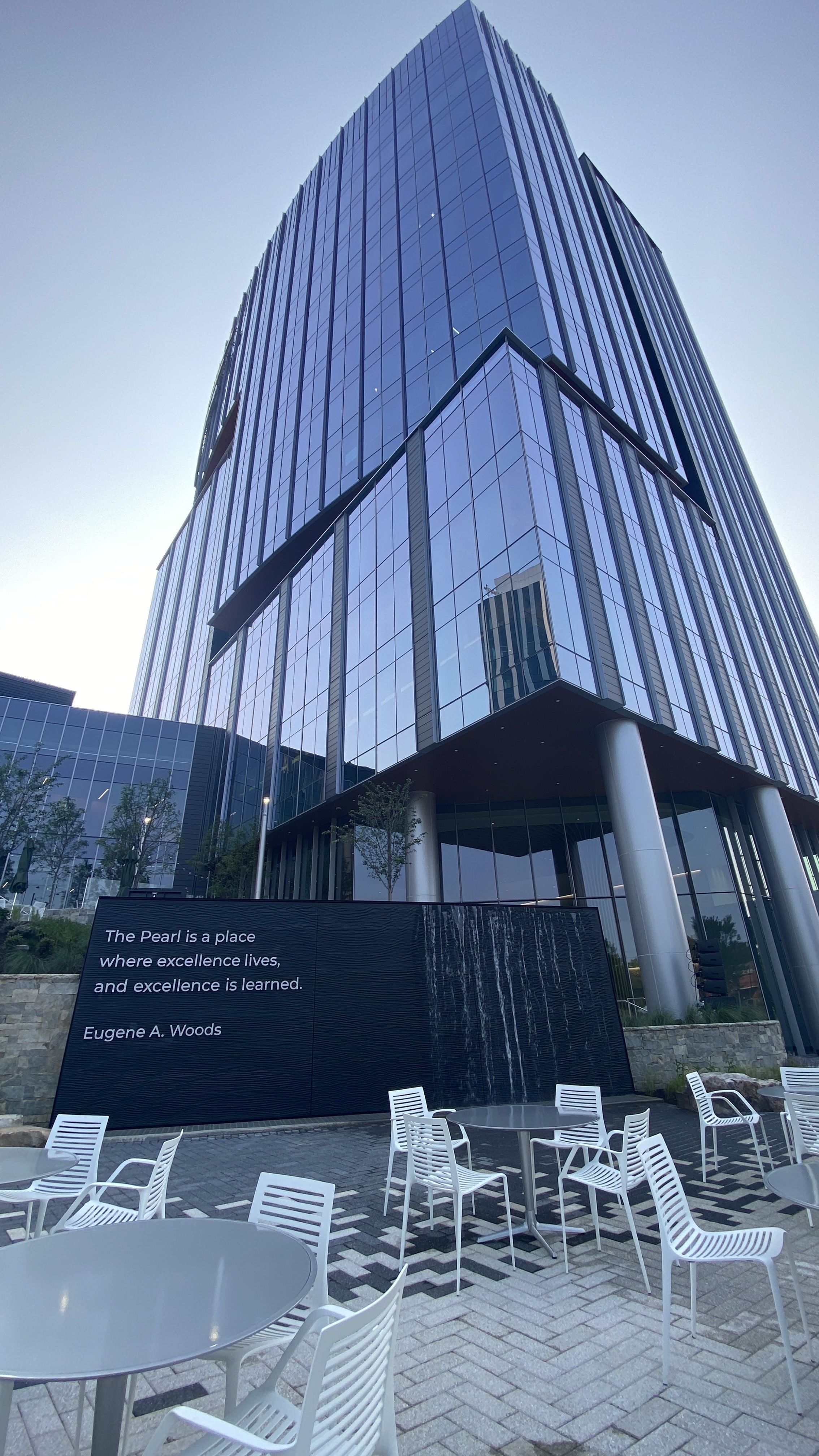 The Pearl is a place where excellence lives, and excellence is learned. Eugene A. Woods.