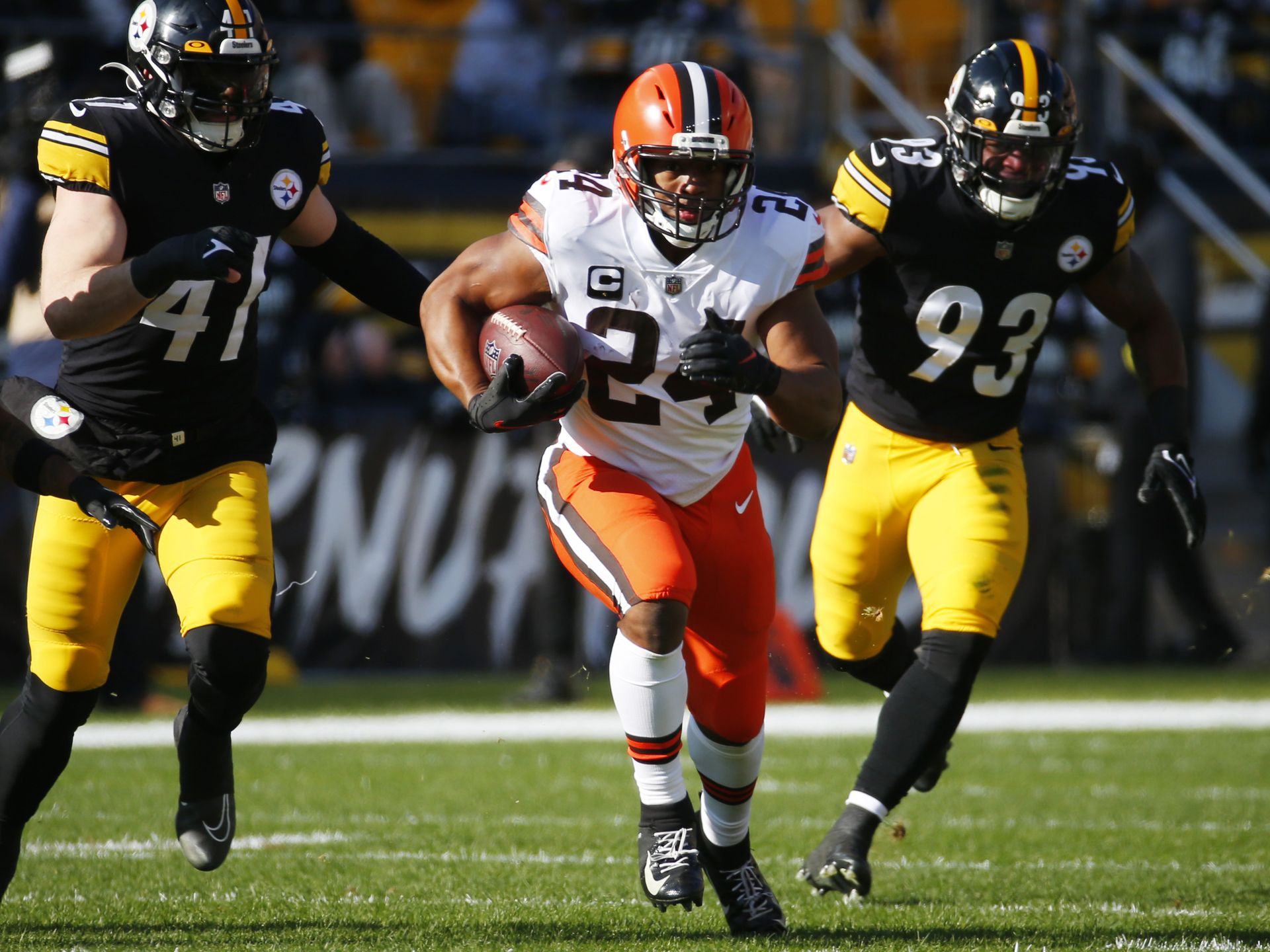 pittsburgh steelers v cleveland browns