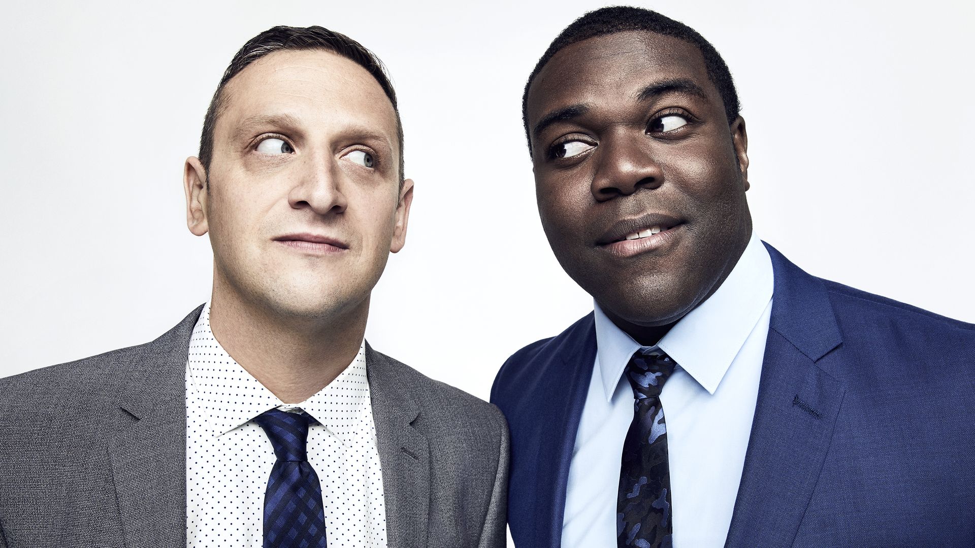 "Detroiters" stars and creators Sam Richardson and Tim Robinson. 