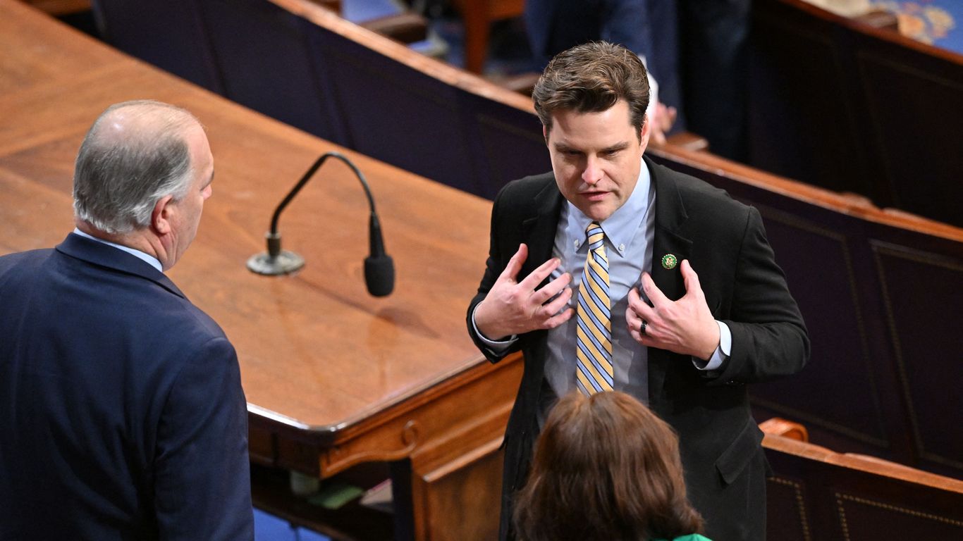 Matt Gaetz Votes For Trump For Speaker