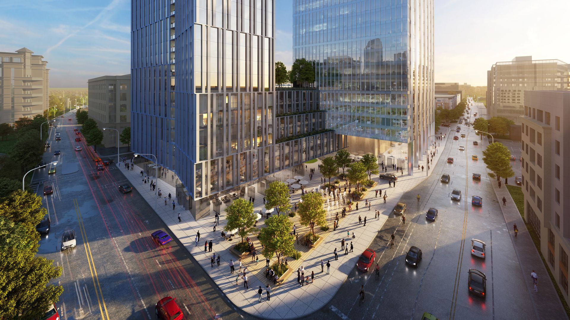 Rendering of Riverside Investment & Development property in Charlotte