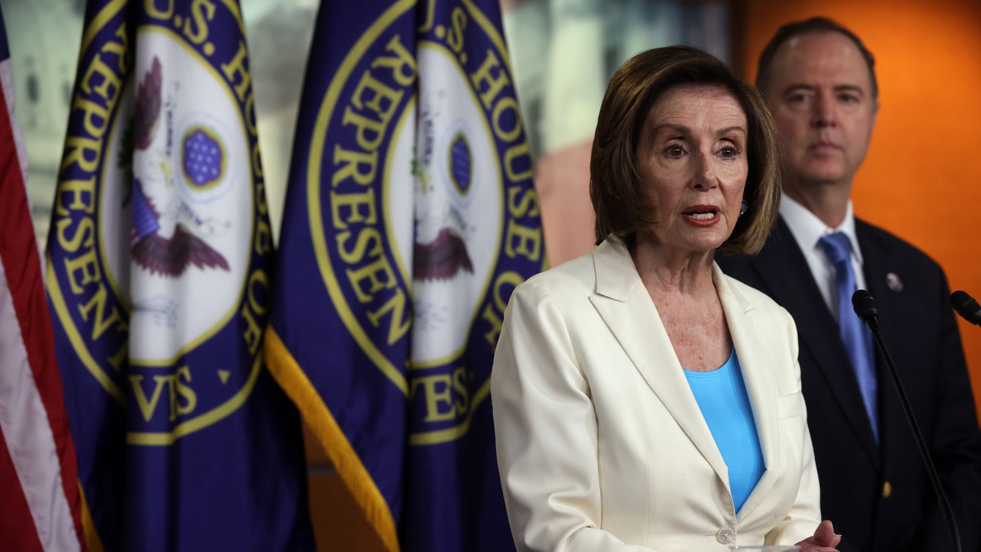 Pelosi and Schiff