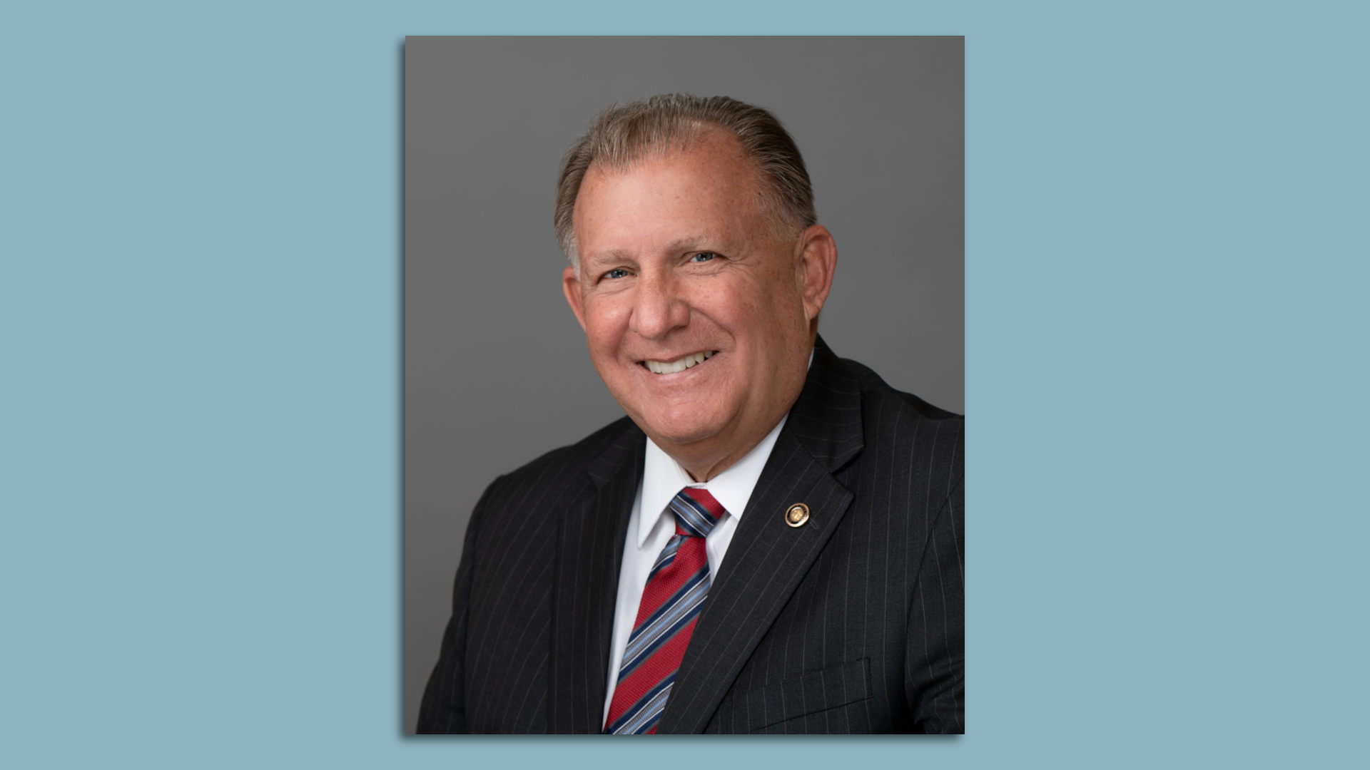 A portrait of state Sen. Curt Bramble.