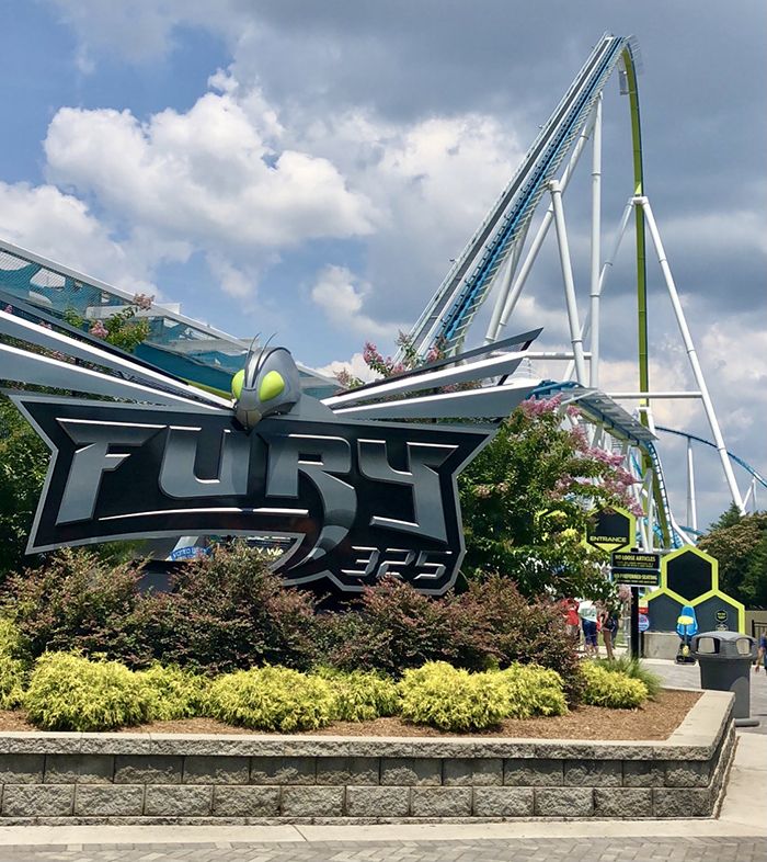 fury roller coaster