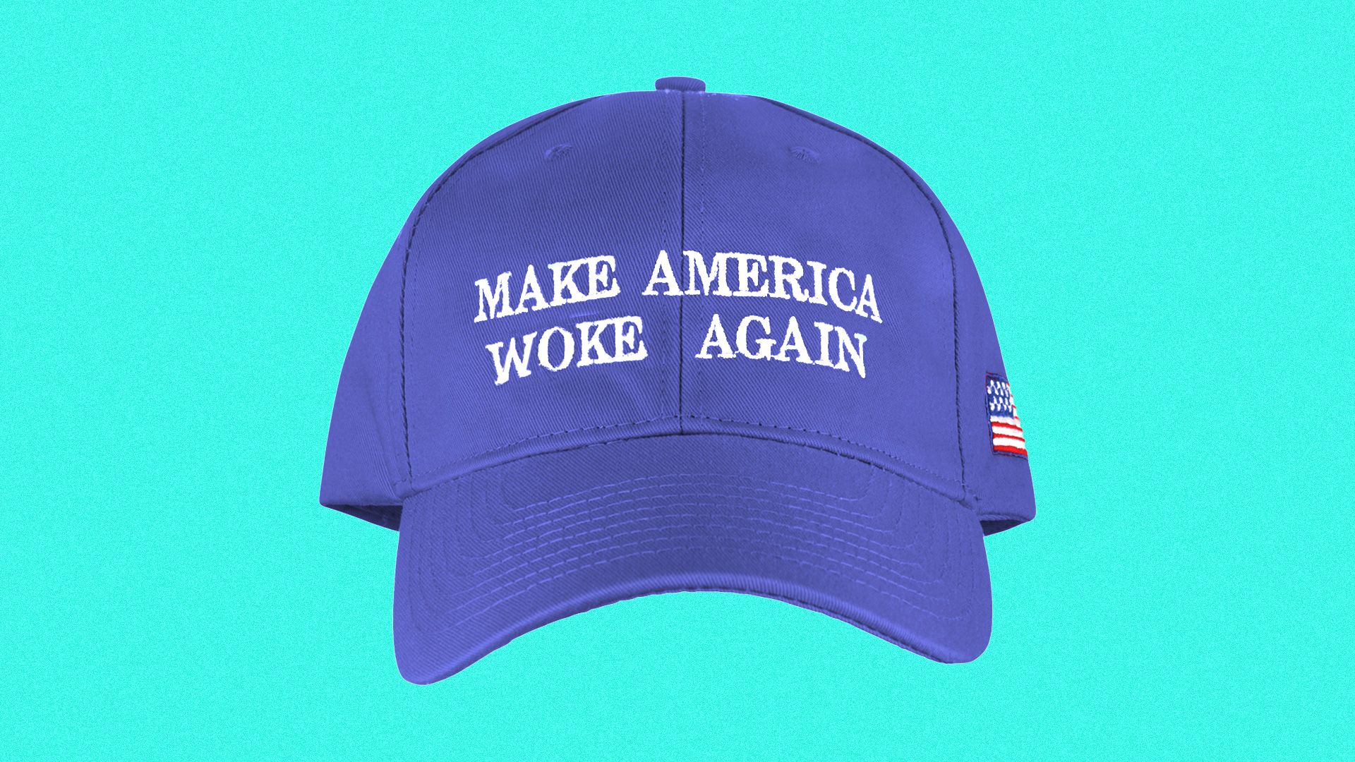  A hat reading 'Make America Woke Again'
