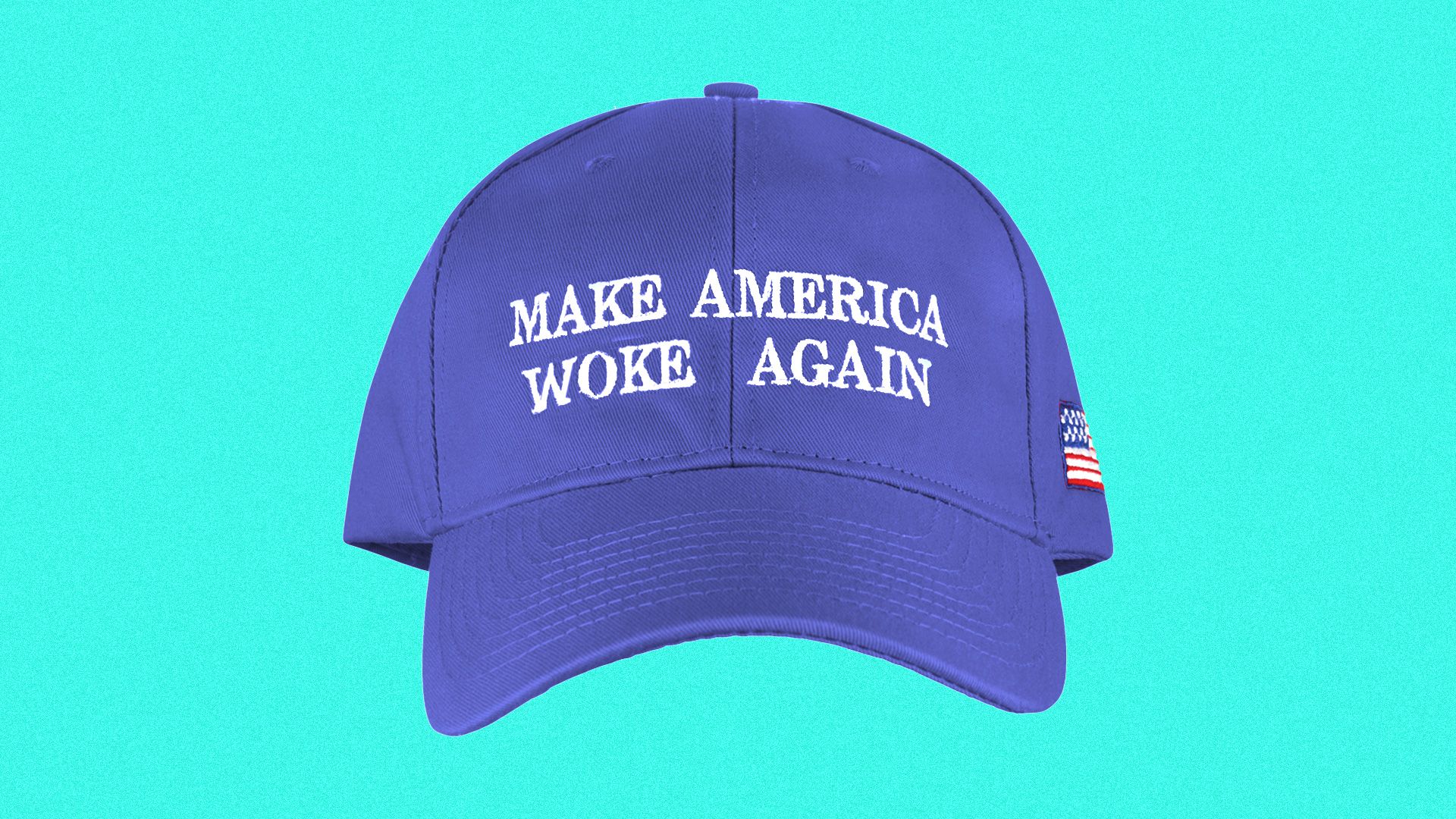 A hat reading 'Make America Woke Again'