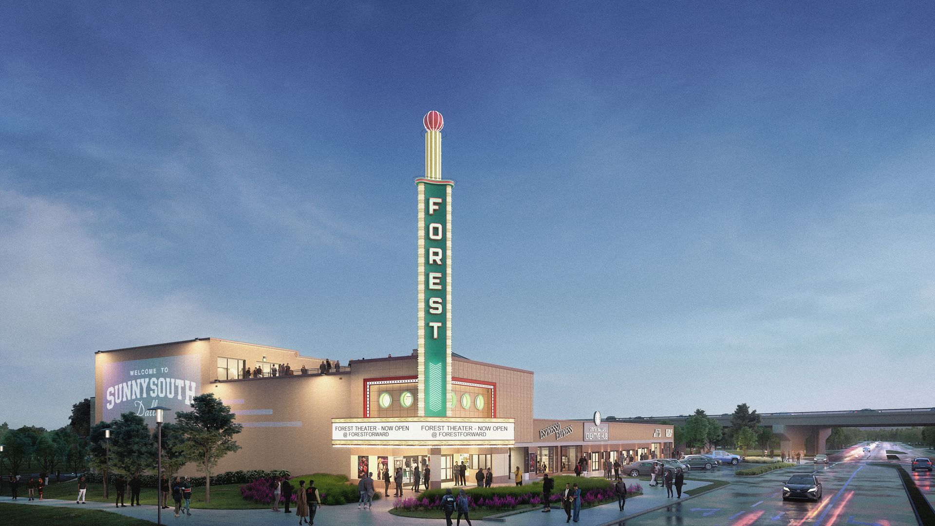 Forest Theater project to revitalize southern Dallas - Axios Dallas