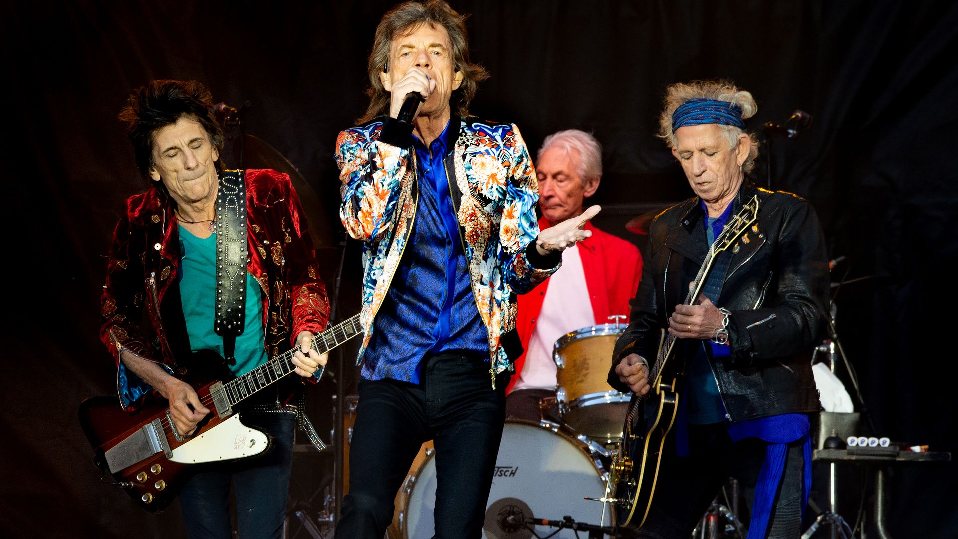 Stones last year in England
