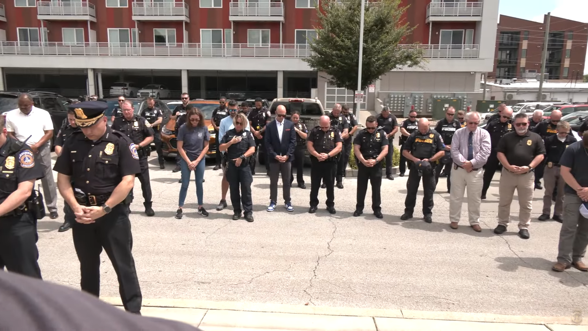 IMPF officers honor Jake Laird